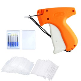 1 Set Clothing Tagging Gun, Standard Clothes Retail Price Tag Attacher Gun Set Kit with 5 Needles and 1000 Pcs 1.2'' Barbs Fasteners for Boutique Store Warehouse Consignment Garage Yard Sale