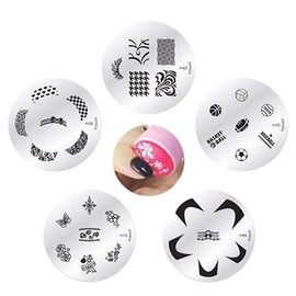 Nail art stamping circular image board collection 2 50 types - image board - m087 / 네일 아트 스탬핑 원형 이미 지판 모음2 50 종 - 이미지판 - m087