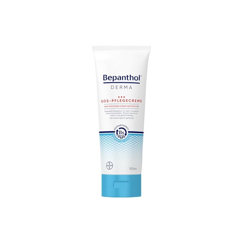 Bepanthol Derma SOS Care Cream, Body Care for Very Dry