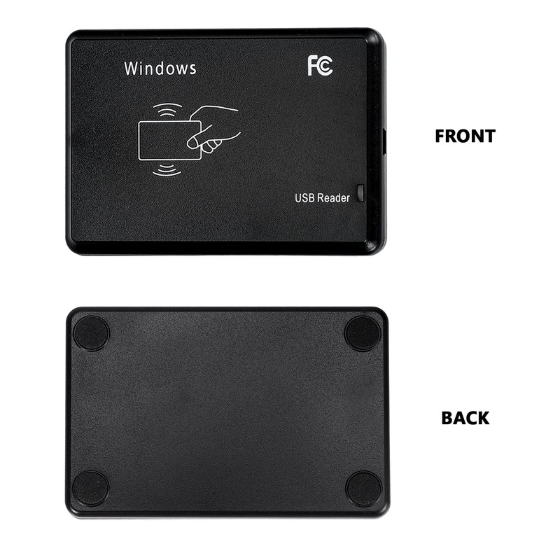 Aswalling USB RFID Desktop ID Card Reader Contactless Card Reader