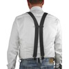 Harrys-Collection Men's Braces 4 Extra Strong Clips Single Colour -