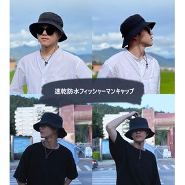 Natiform Safari Hat, Foldable, Integrated Storage, Compact, UV Protection Hat, green