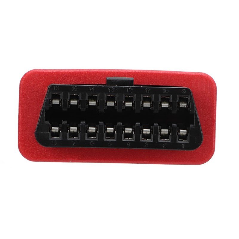 OBD2 Male to Female Connector Adapter OBDII Plug for Vehicle
