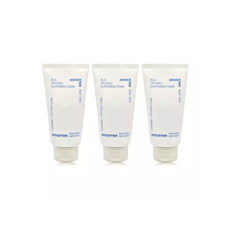 이니스프리 비자 트러블 클렌징 폼 150g x 3개 Innisfree Bija