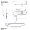 Rhinowalk K33 Top Tube Bag Waterproof Bicycle Frame Bag for