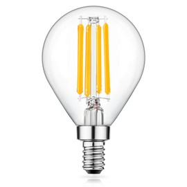 GGOYING E12 LED Candelabra Light Bulb, G45 3V Low Volt Dimmable Bulb, 2700K Warm White