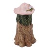 Garden Style Tabletop Ornament Tree Stump Man Exquisite Resin Figurines