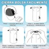 Bolsa Seca Impermeable, Dry Bag 10/15/20L, con Funda Impermeable para