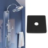Square Shower Arm Cover Plate Universal Decorative Extra Large Stainless