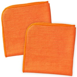 alepa Cleaning Cloth, Kitchen Cloth, Microfiber, Made in Japan, Highly Absorbent, Quick Drying, Available in 6 Colors (Orange)