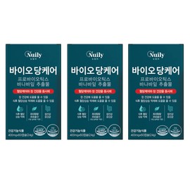 Newly Bio Dang Care Lactic Acid Bacteria 60 Capsules / 바이오 당 케어 유산균 60캡슐x3개 식후 상승 억제 조절 바나바잎 장건강 20억CFU 식약청인증 기능성식품