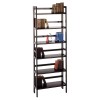Black Terry Folding Bookcase & BookshelfSKU: 20896