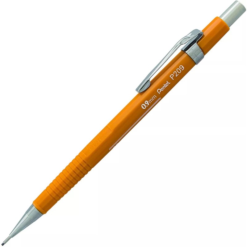 Pentel P209 0.9mm Sharp Mechanical Pencil - P209G Yellow