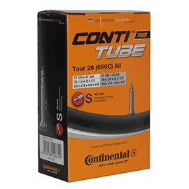 Continental Tour 26 x 1.3-1.75 inch Presta inner tube black