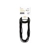 Generic Sleek Elastic Hair Bands, 12 Pack, Black