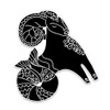 GT Graphics Capricorn - 8" Vinyl Sticker - for Car