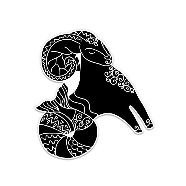 GT Graphics Capricorn - 8" Vinyl Sticker - for Car