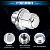 VekAuto Pack of 5 Wheel Nuts Compatible with Toyota Avalon,