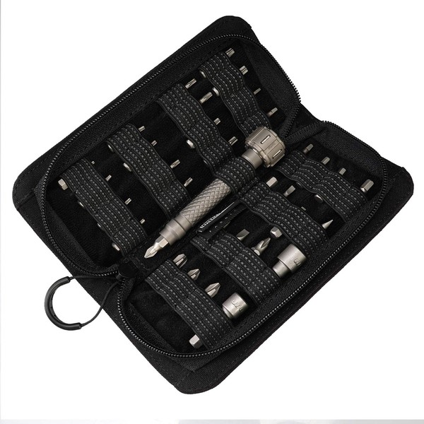 MecArmy SDG1 SDG2 Portable 33-in-1 Titanium Screwdriver Set with 500D