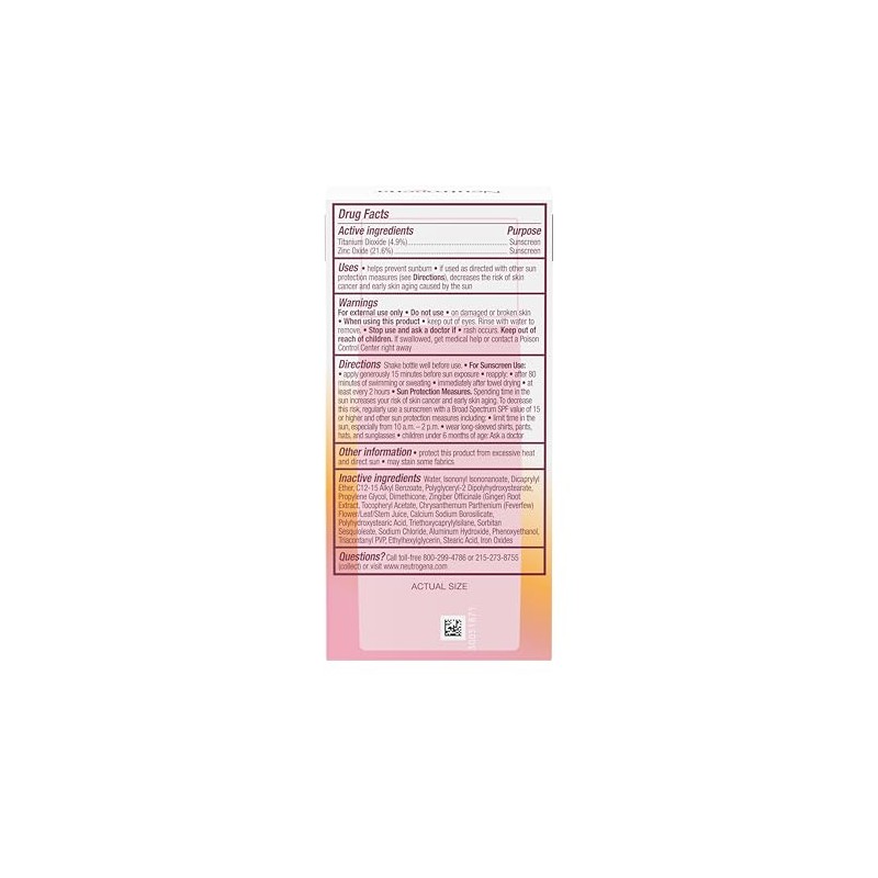 Neutrogena Purescreen+ - Protector solar mineral invisible de defensa diaria