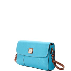Dooney & Bourke Handbag, Pebble Grain Casey Clutch Wallet - Blue