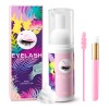Lash Shampoo Espuma Limpiadora Para Extensiones De Pestañas Rosa
