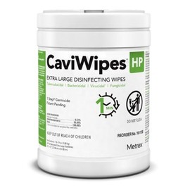 Metrex 16-1150 CaviWipes HP Wipes XL Can 65/Pk