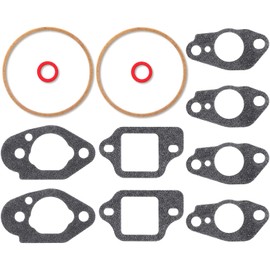 Innconee 2 Sets 16010-883-015 Carburetor Bowl Gasket Kit Carburetor Gasket Lawnmower Parts Carburetor Parts Compatible with Honda Gcv160 Gcv190 G150 G200 G300 G400 Gc135 Gc160 Gc190