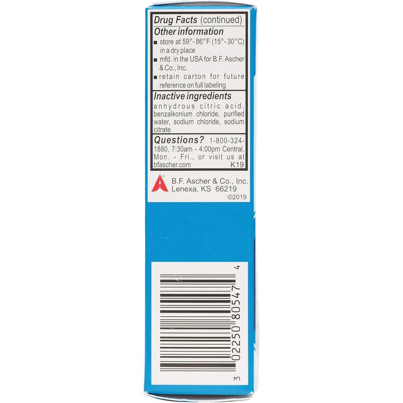 Neo-Synephrine Nasal Decongestant Spray Regular Strength 0.50 oz (PACK OF