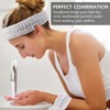 6 Pcs Spa Headband Wrist Washband Set, Face Wash Wristband