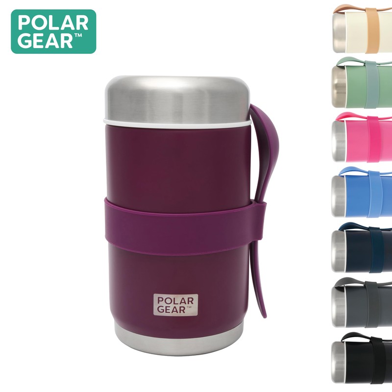 520ml Insulated Food Flasks For Hot Food – Double-Wall Stainless