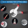 VORXEON Cable Cutter 10inch Heavy Duty Large High Leverage Cutter
