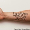 'Sheep' Temporary Tattoo - Water Resistant, Skin-Safe, Non-Toxic Transfer (TO00018066)