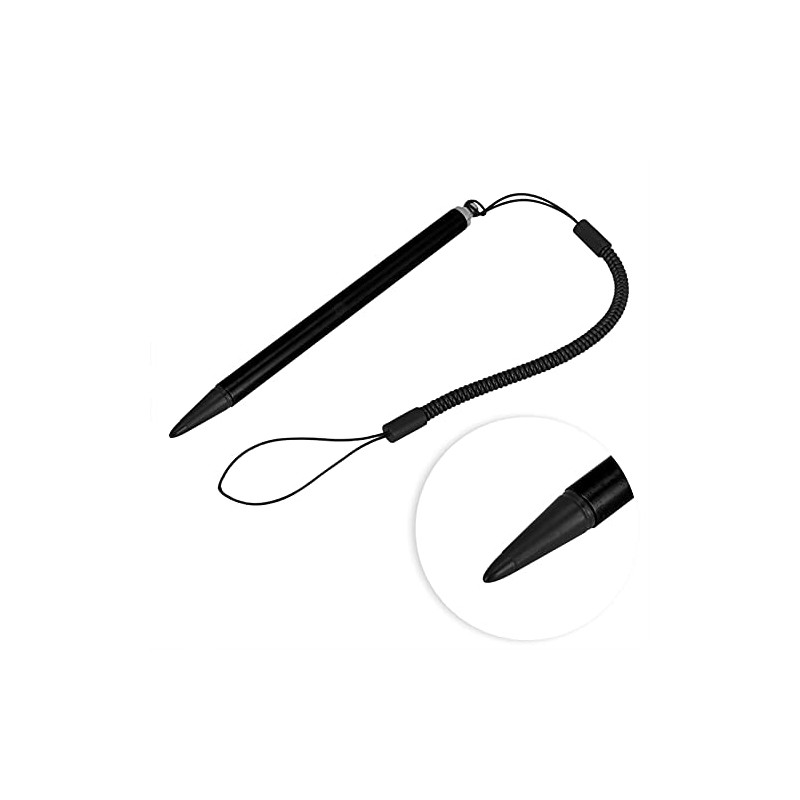 Resistive Hard-Tip Pen with Spring Rope, Compatible with Resistive Touch