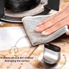 YinQin 8 PCS Double Layer Non Scratch Wire Cleaning Cloths