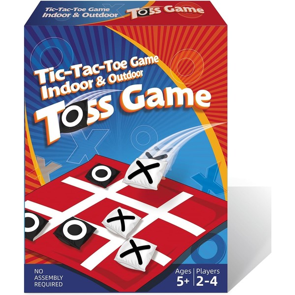 PJDRLLC Giant Tic Tac Toe Bean Bag Toss - Outdoor