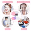 uxcell 60 Count Compressed Facial Sponges Flower Face Cleansing Sponges