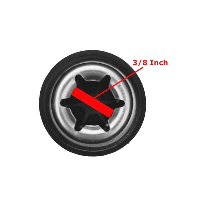 Quadrapoint Hub Caps for Bike/TRIKES Compatible with Popular Red Wagon