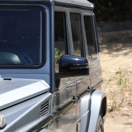 carmotion88 Glossy Black Rearview Mirror Cover Cap Trim For Benz G-Class GLE ML GL GLS 13-19