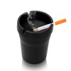 Car Ashtray, Windproof Smokeless Smellproof Self-Extinguishing Portable Mini Car Trash