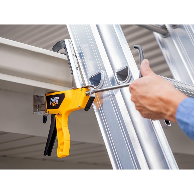Ladder Latch Pro - Ladder Safety Device - Lightweight, Installs