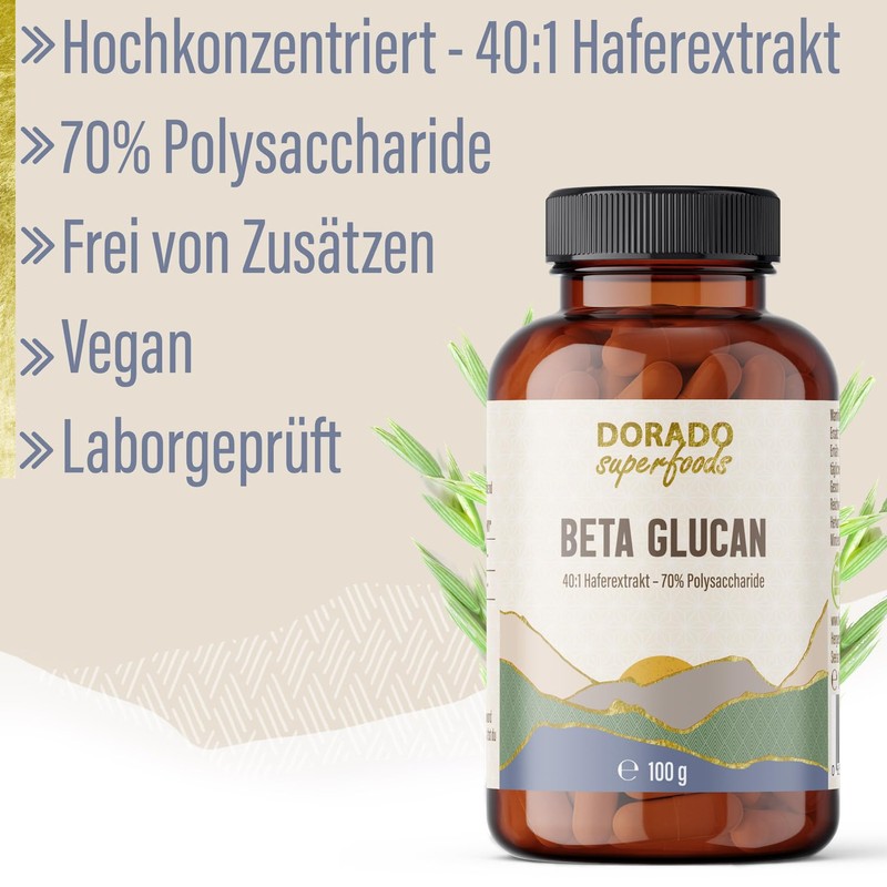Beta Glucan Powder from 40:1 Oat Extract - 100 g