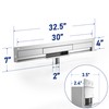 Bernkot Linear Wall Drain 30’’, 304 Stainless Steel Side Drain