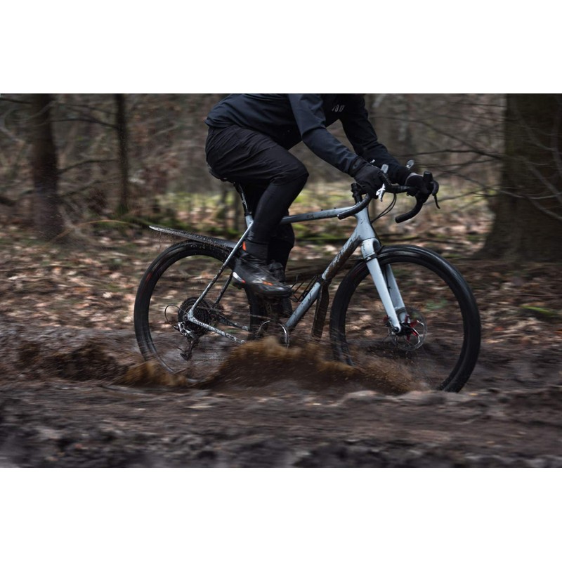 Ass Savers Fendor Bendor Big Clip-On Mudguard, Black