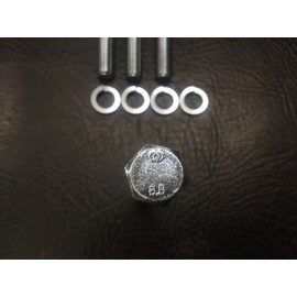 VRD AirCooled Type 1 Front Beam Bolts   New Set of 4   Prt# VRD225