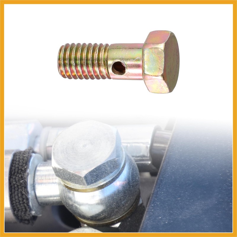 Partuto 2 Set Banjo Bolt Brake Fitting Adapter M8x1 Thread