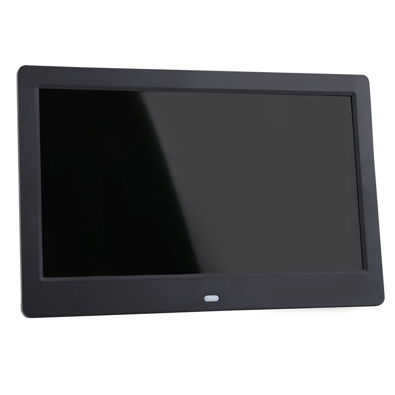 10" HD Screen Digital Photo Frame Alarm Clock MP3/4 Movie