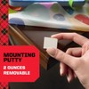 Scotch Mounting Putty LJ8XP, Removable, 2 oz, White, 2-Pack