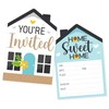 Halodete Home Sweet Home Invitation Cards, Housewarming Party Invitation Cards