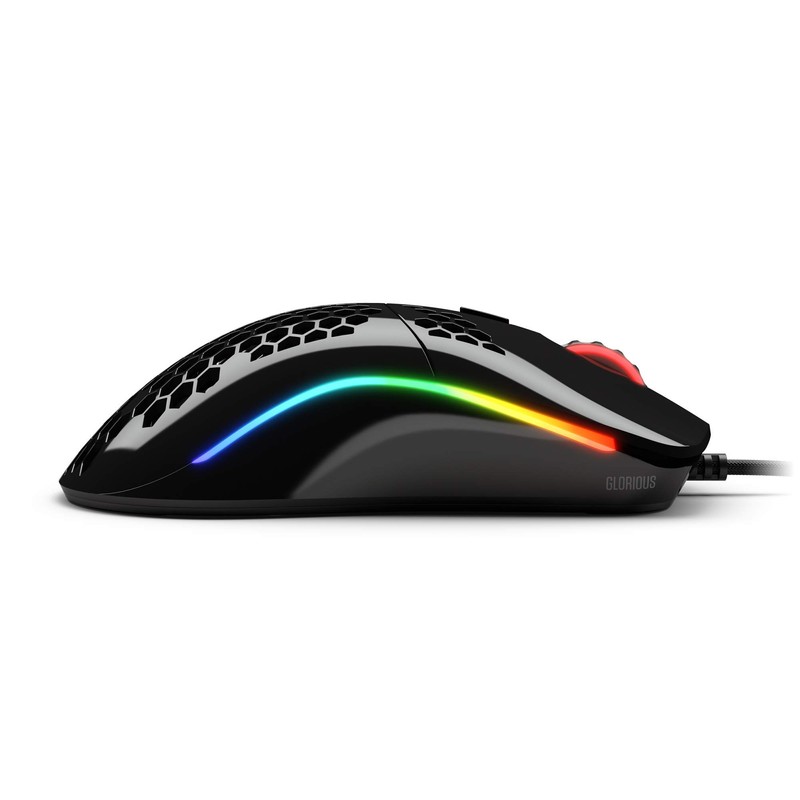 Glorious Model O- (Minus) Gaming Mouse, Glossy Black (RENEWED)